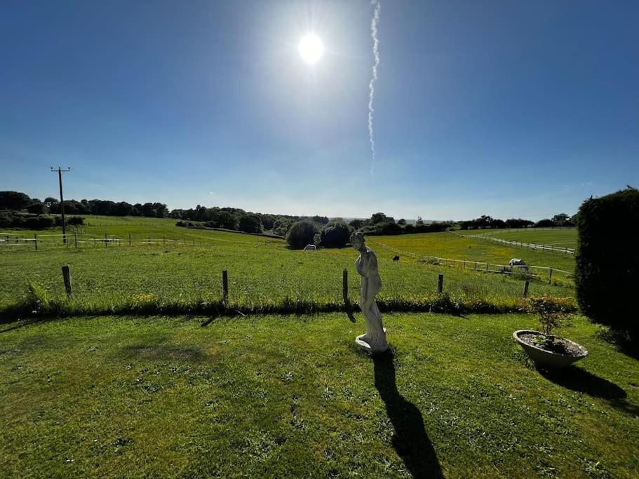 Byre - Farm Cottage On 9 Acre Equestrian Small Holding ซอลส์บรี ภายนอก รูปภาพ